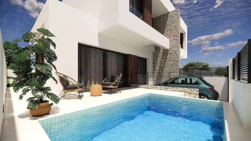 Villa en Dolores 3 Dormitorios Piscina Privada Nueva Construccion