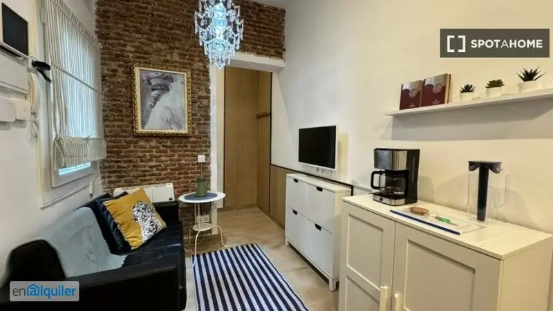 Apartamento 1 Dormitorio Bellas Vistas Madrid Amueblado Facturas Incluidas