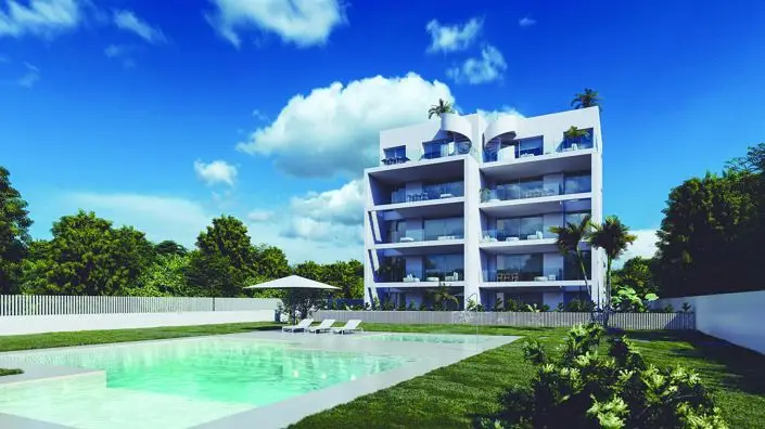 Apartamentos en Denia con Piscina y Vistas