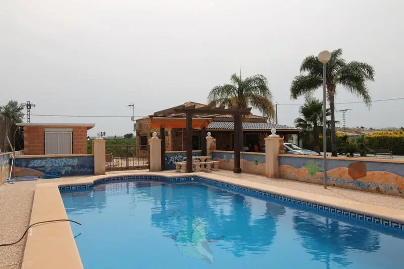 Villa 3 Dormitorios Fortuna Murcia Piscina Cerca Ciudad