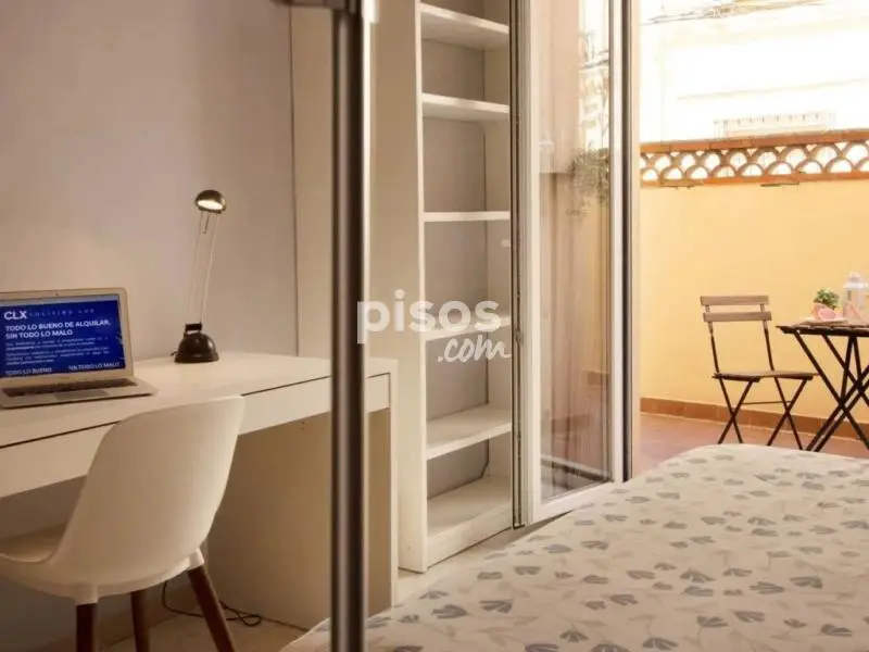 Habitacion en Alquiler Centro Ciudad amueblada con Terraza