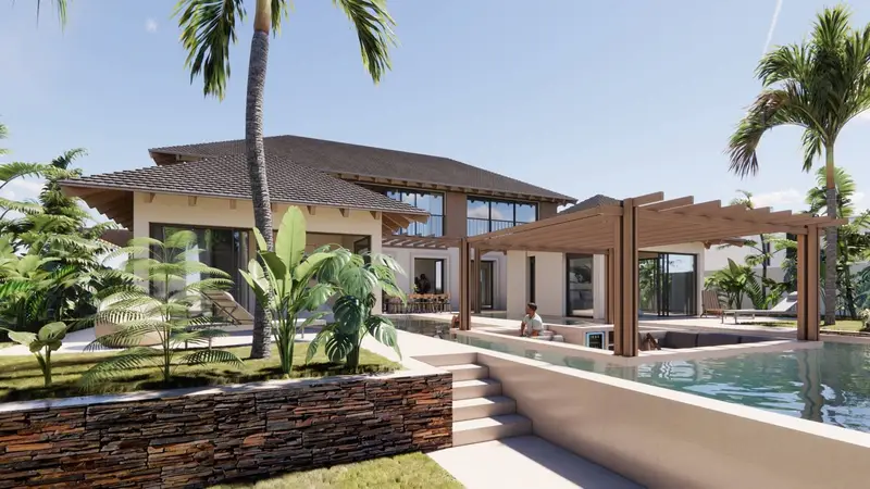 Villa Tropical en Empuriabrava con Amarre de 24m
