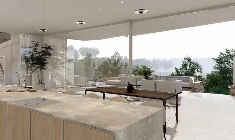 Villa de Lujo en Ibiza con Vistas al Mar y Piscina Infinita