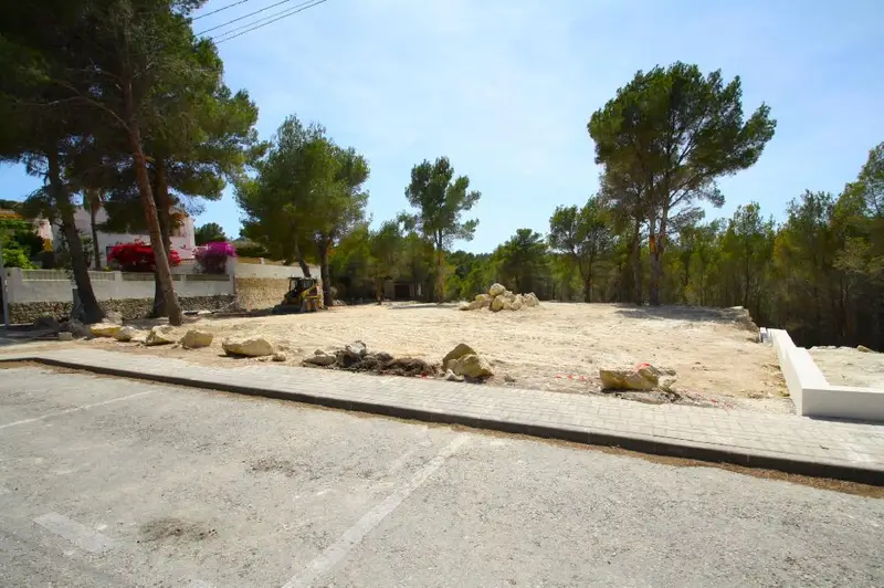 Parcelas en Venta Benimeit Moraira 850m2