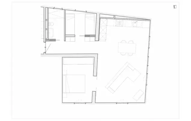 Apartamento 2 Dormitorios Barcelona Centro Alquiler Mensual