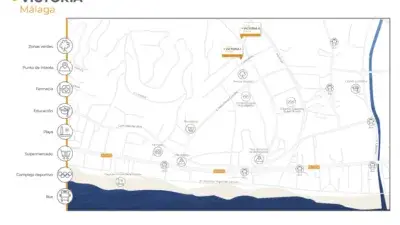 Piso en Venta Rincón de la Victoria 96m2 2 habitaciones 2 baños