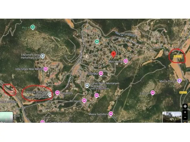 Parcela 1392m2 Olivella Mas Mestre Casa Suenos