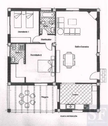 Villa en Venta Canillas de Albaida 2 Dormitorios Piscina