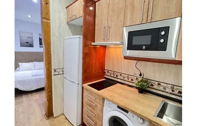 Estudio céntrico en Madrid: Tranquilo y espacioso