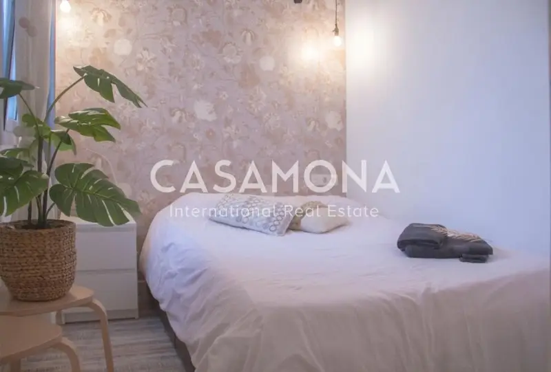 Apartamento Boho con Terraza Exclusiva en Poble Sec Alquiler Mensual