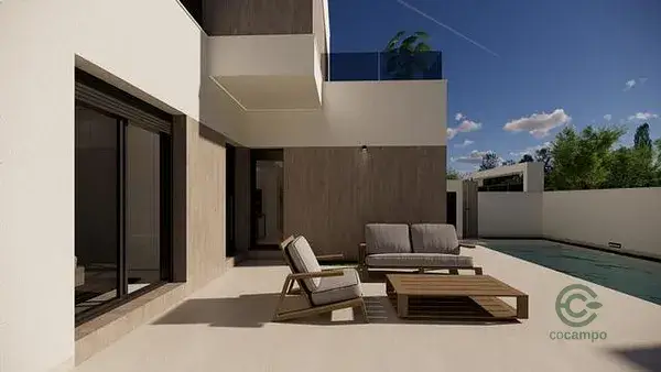 Villa en San Fulgencio Costa Blanca Piscina Privada 3 Dormitorios