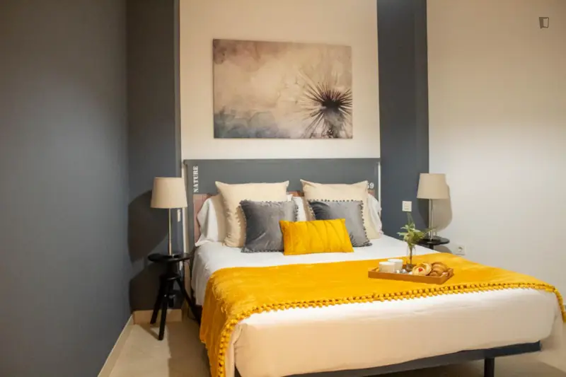 Apartamento céntrico en Málaga con terraza y jacuzzi