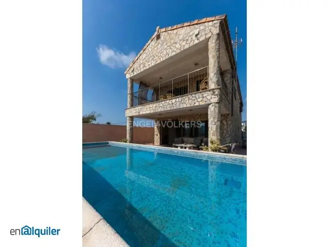 Alquiler casa amueblada terraza playa Tavernes Valldigna
