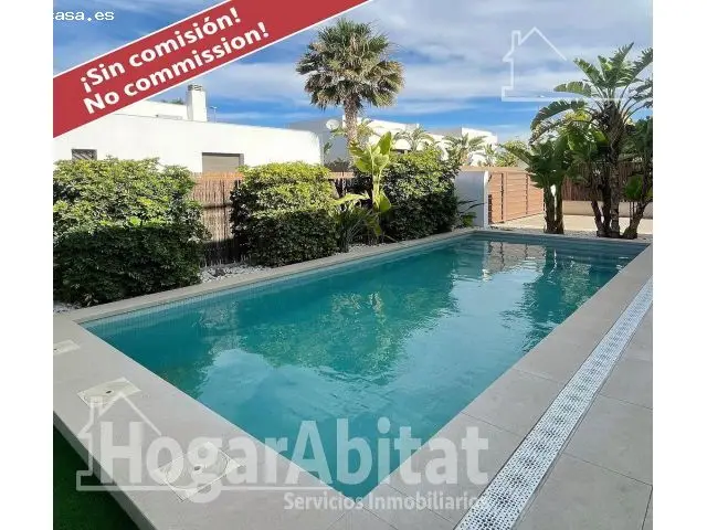 ¡Espectacular! Chalet Seminuevo Con Piscina Privada, Garaje Y Parcela