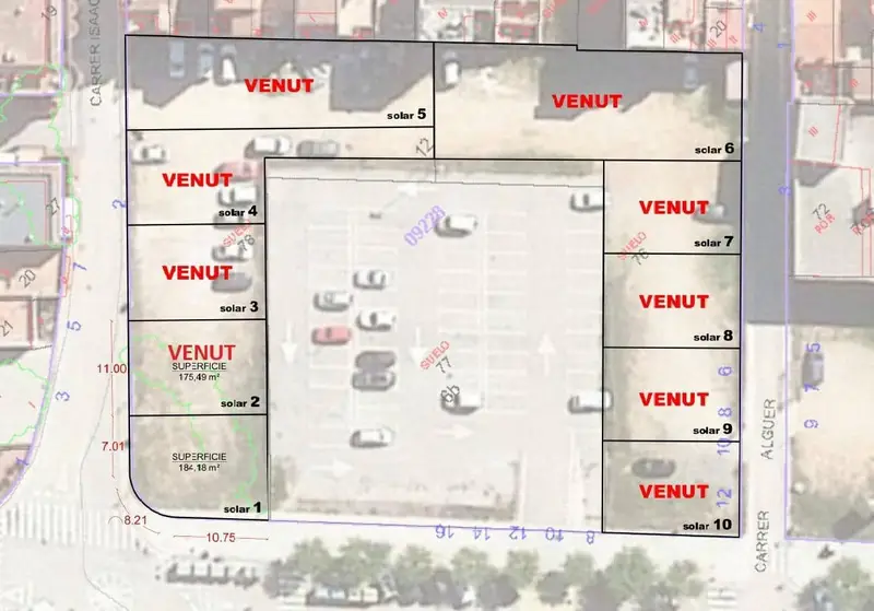 Solar en venta en Alcanar Tarragona 177m2