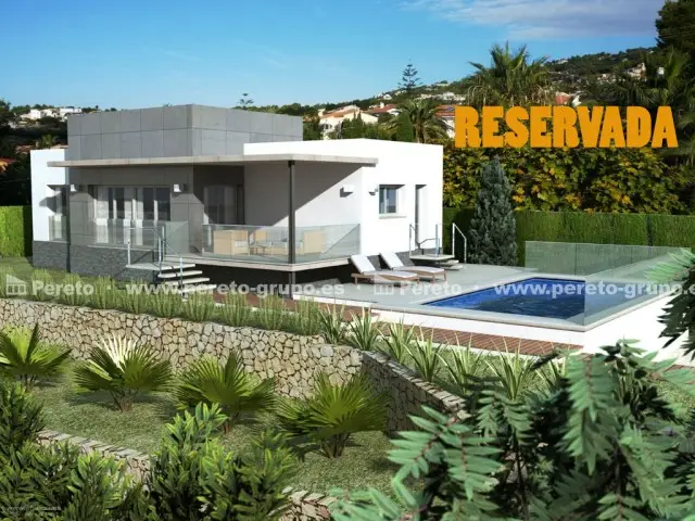 Villa Moderna 3 Dormitorios Orba Piscina Vistas Valle