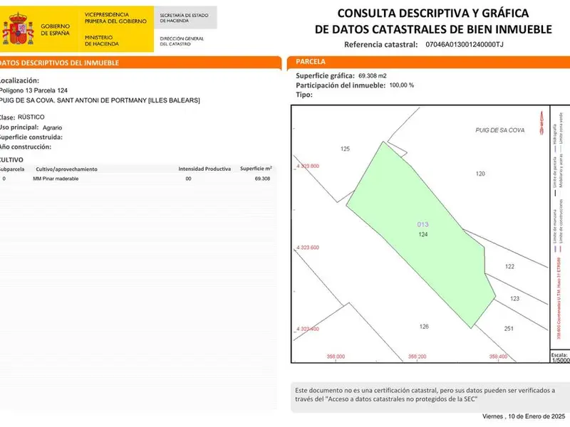 venta Terreno en Sant Mateu D'Albarca, Balears (Illes) (0075-00439)- Globaliza