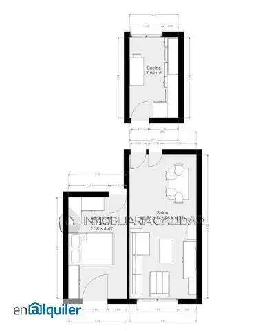 Piso en Alquiler Gamonal 70m2 Amueblado Con Garaje