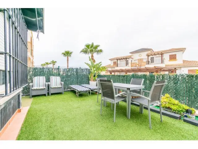 Apartamento Vera Playa con Jardin Privado y Piscina