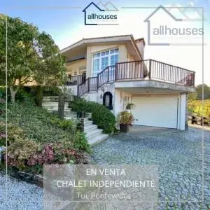 Chalet con encanto en Tui: 4 dormitorios, jardin y garaje