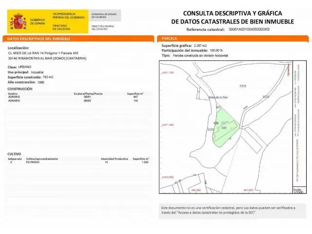 Parcela en Venta en Somozas Cantabria 2700m2 con Nave