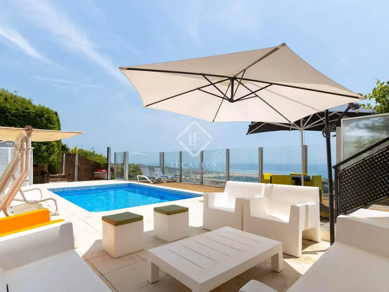 Chalet con Vistas al Mar en Alella Barcelona