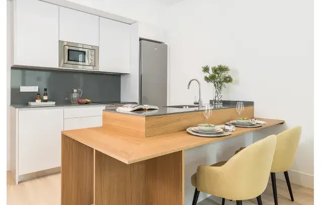 Apartamento Moderno 1 Dormitorio 45m2 Malasaña Madrid