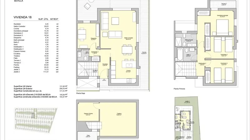 Viviendas Adosadas y Pareadas en Sevilla Homes Village II