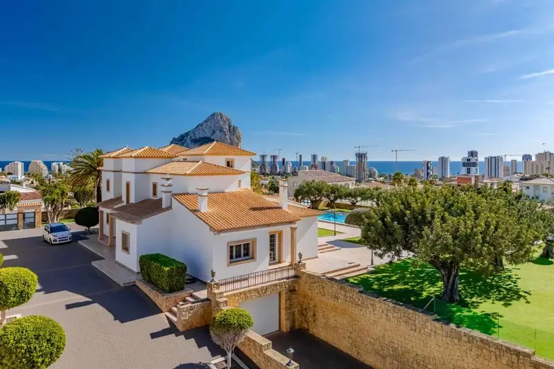 Mansion Mediterranea en Calpe Vistas al Mar Piscina Lujo