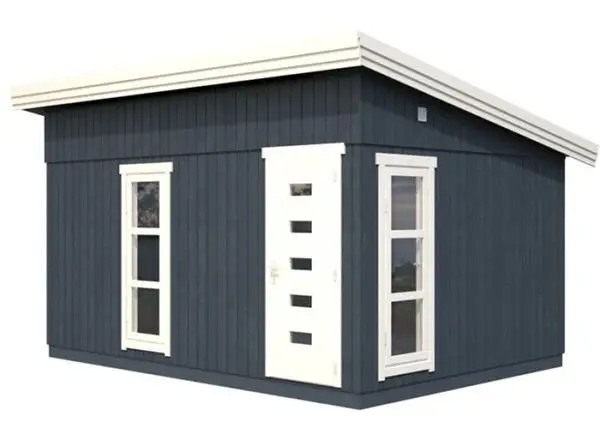 Caseta de Madera Etta 13 6m2 Jardin Almacenamiento