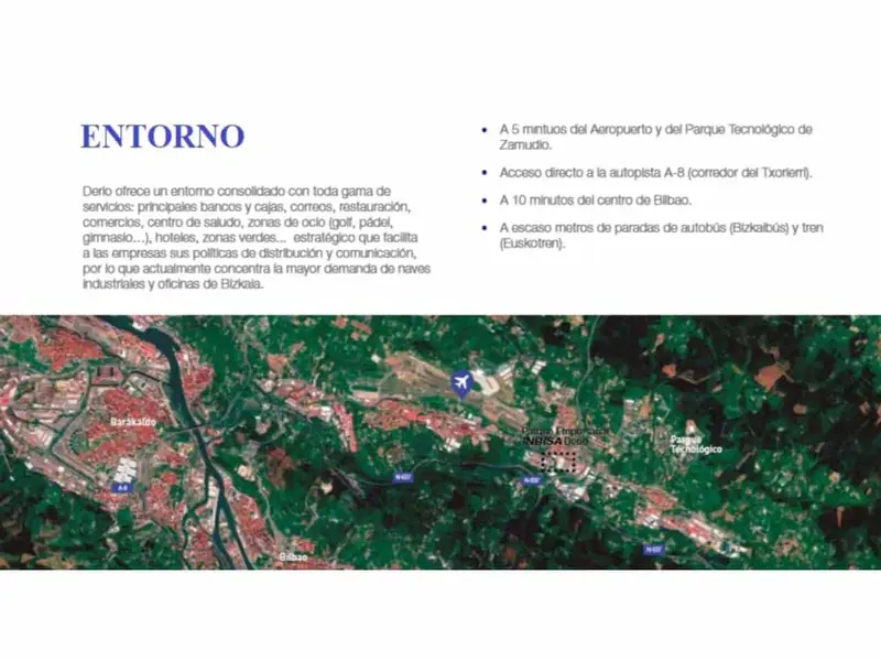 Oficina en venta en Derio 527m2 41 puestos de trabajo