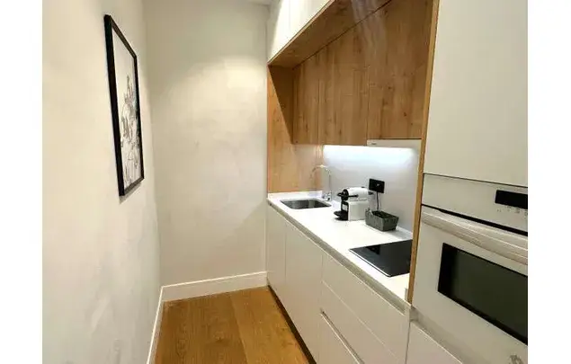 Estudio Amueblado 45m2 Madrid Ascensor Balcon Vistas Ciudad