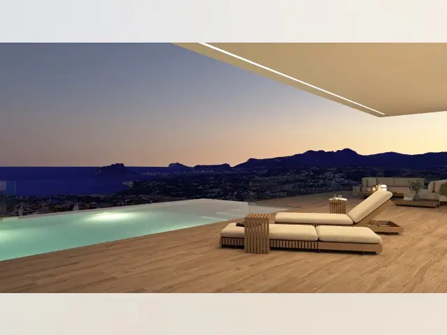 Casa Villa de Lujo en Cumbre del Sol con Vistas al Mar