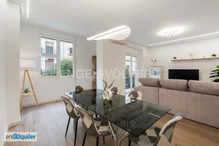 Alquiler Piso Amueblado 120m2 Ensanche Jardines Turia