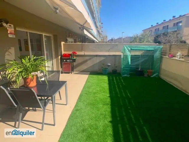Alquiler Piso Vilassar de Mar 3 Dormitorios Jardin Piscina Trastero