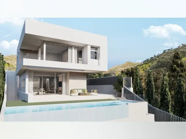 Casa Villa Lujo 6 Dormitorios Mijas Vistas Panoramicas Piscina Golf