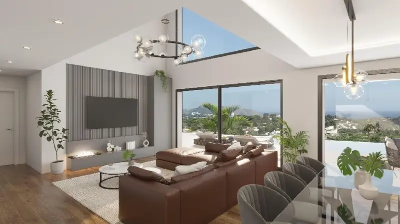 Villa de Lujo en Benimeit Moraira Nueva en Proyecto