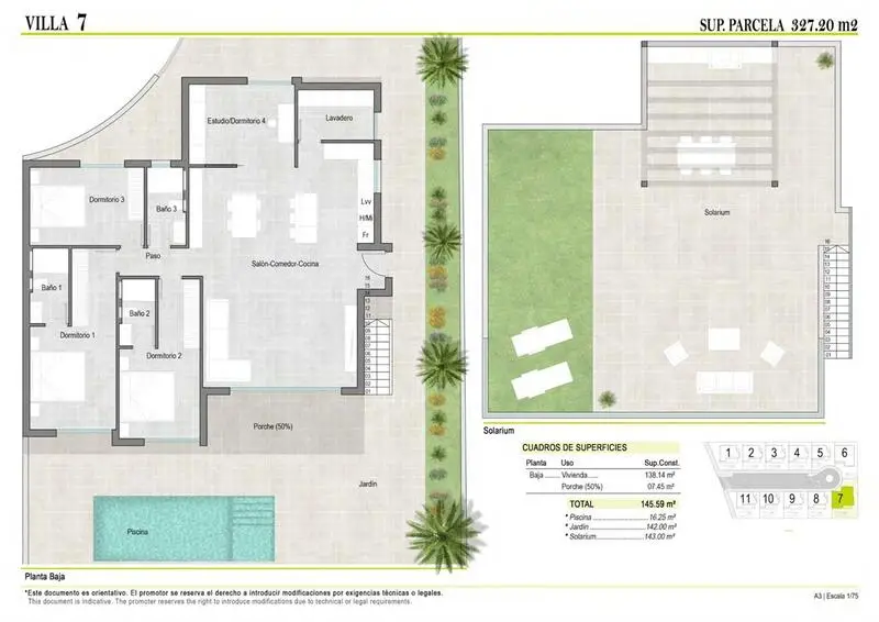 Villa de Lujo en Condado de Alhama 3 Dormitorios Piscina Privada