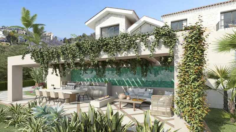 Villa de Lujo en Benahavis con Piscina Infinita