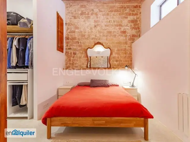 Alquiler Piso Amueblado Poble Sec 2 Dormitorios 2 Baños Terraza