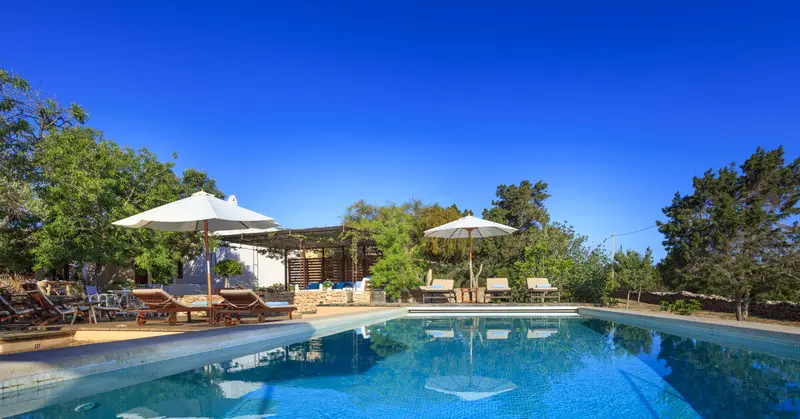 Casa 4 Dormitorios Alquiler Ibiza Ideal Familias Piscina Jardin