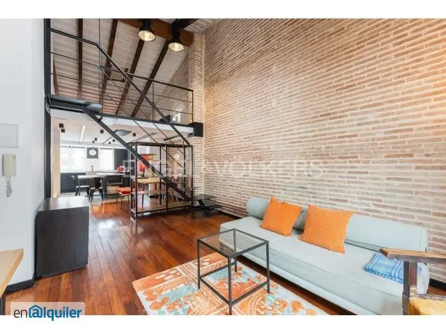 Alquiler Ático Loft Amueblado Ruzafa Valencia