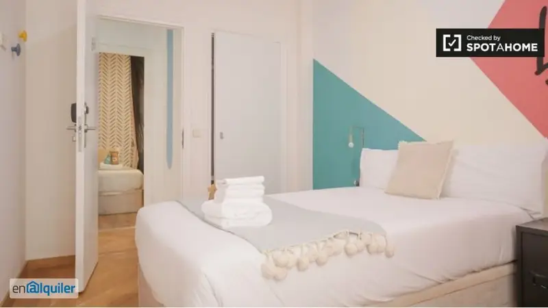 Habitacion amueblada en Co living Madrid Chamberi