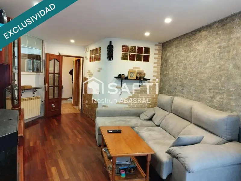 Apartamento en venta Llodio 3 habitaciones reformado cerca del centro