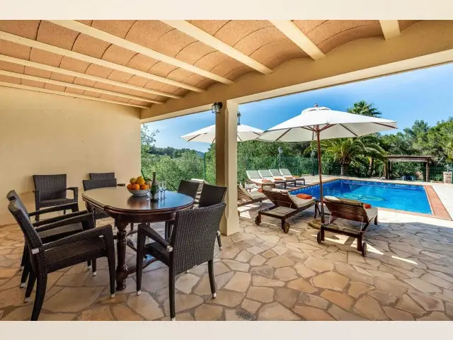 Casa Villa 4 Dormitorios Piscina Ibiza Alquiler Familia