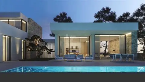 Villa Moderna con Vistas al Mar en Moraira