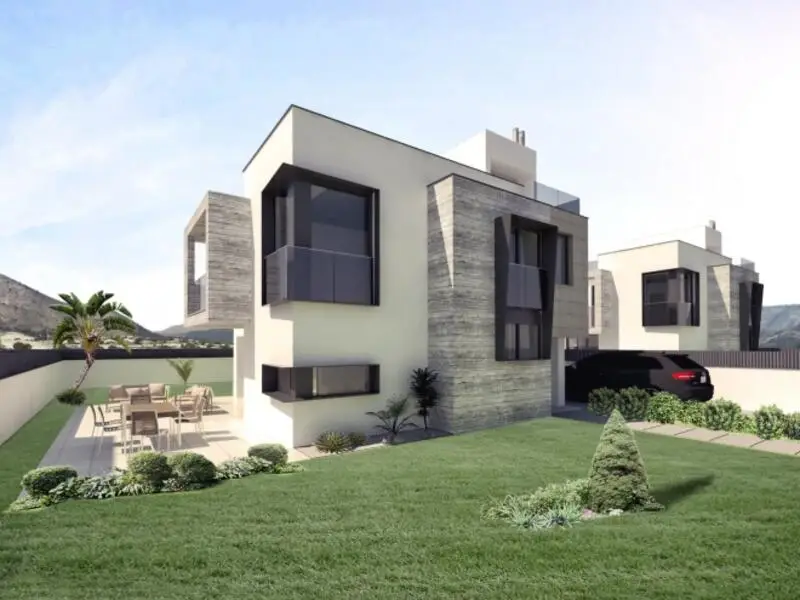 Villa 4 Dormitorios Polop Alicante Nueva Construccion