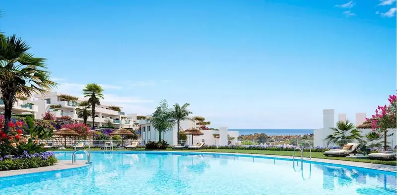 Atico en venta en Casares Costa Golf Malaga