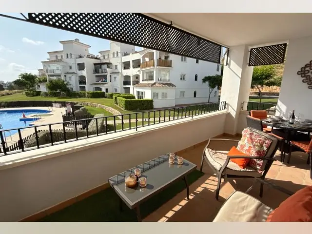Apartamento 2 Dormitorios Golf Hacienda Riquelme Murcia