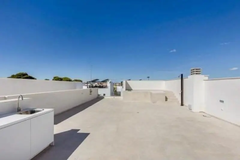 Bungalows en Santiago de la Ribera con Piscina Privada